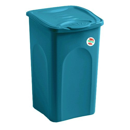 Porta biancheria Stefanplast 70232 PRIMAVERA Blu ottanio