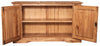 Biscottini Credenza Country Biscottini legno massello tiglio finitura naturale 180x58x105