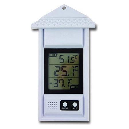Termometro ambiente Errepi 6020 Digitale a Casetta Bianco