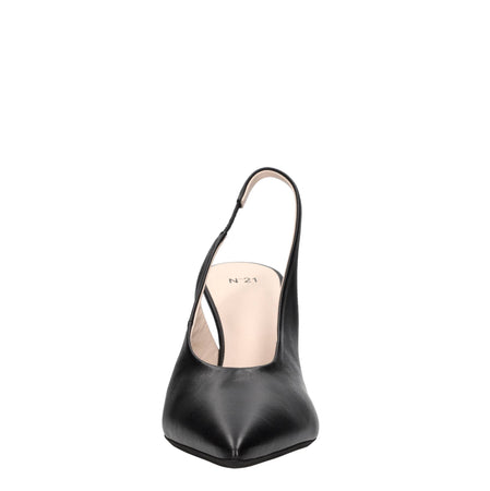 NÃâ€šÂ°21 Scarpe con Tacco Nero da donna