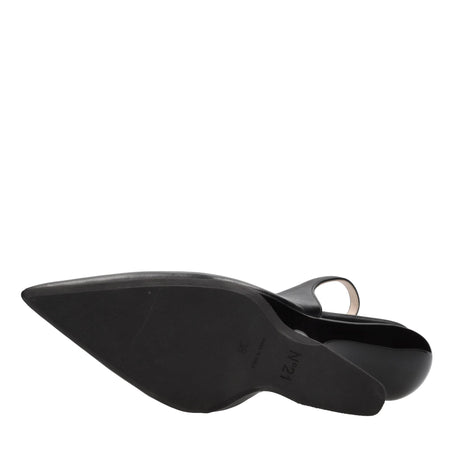 NÃâ€šÂ°21 Scarpe con Tacco Nero da donna
