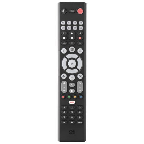 Telecomando tv Oneforall URC 1282 ESSENCE 8in1 Black