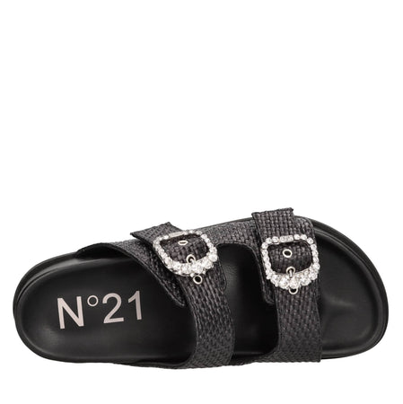 NÃâ€šÂ°21 Sandali Nero da donna