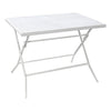 Tavolo da campeggio Amicasa SAK 100 White