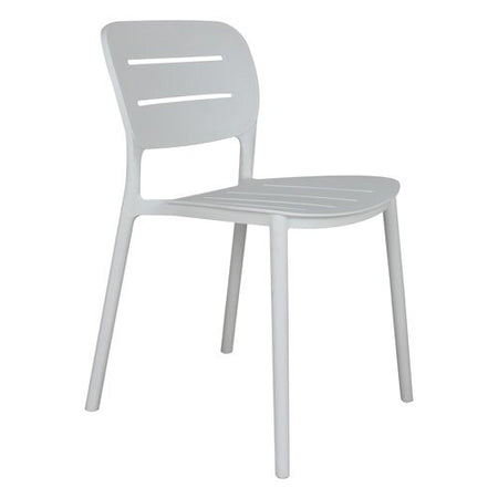 Sedia da esterno Amicasa PP 832 CRETA Bianco