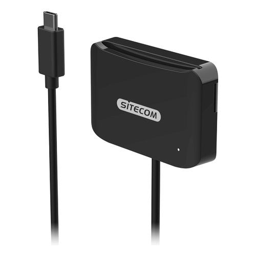 Lettore smart card Sitecom MD 1002 USB C ID Card Reader Black