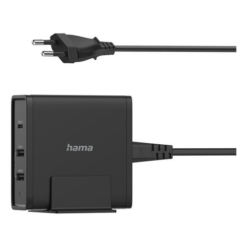 Caricabatterie Hama 00200017 CHARGER STATION 65W Power Delivery Black