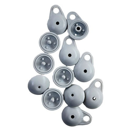 Set bottoni ferma stuoia Arisol 116 2 0 6 pz Grigio