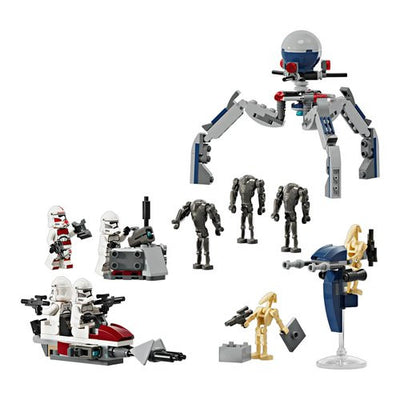 Battle Pack Clone Trooper e Battle Droid LEGO 75372 STAR WARS
