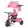 Triciclo Globo 05565 VITAMINA G Evolution 5 in 1 con parasole Rosa