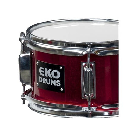 Batteria acustica Eko 06800002 DRUMS ED 300 Metallic red