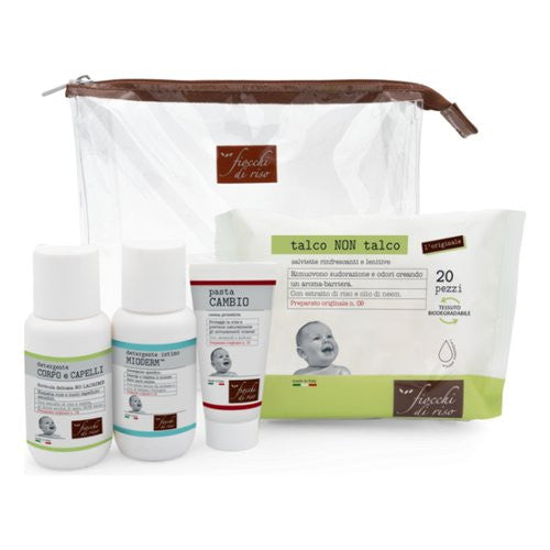 Set regalo Infanzia Fiocchi di Riso 953107 Set bebè Pochette