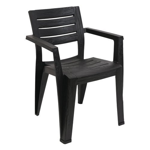 Sedia con braccioli Toomax Z0967S0 4100 LIDO 967 Antracite scuro