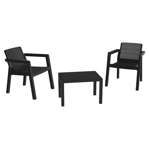 Set da esterno Toomax Z0592RAA04100 RIVIERA 592 Antracite scuro