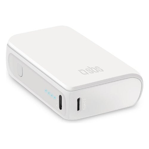 Power bank Sbs TTBB10000MINIW NanoTube Bianco