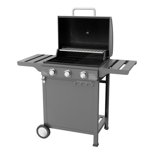Barbecue GPL Ompagrill EXPERT 3 ECOGAS Grigio