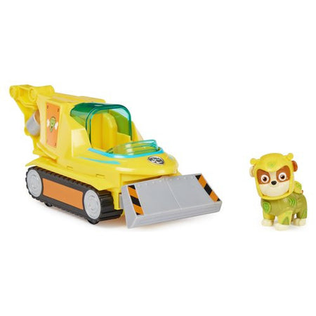 Rubble con Veicolo Aqua Pups Spin Master 6066158 PAW PATROL Giallo
