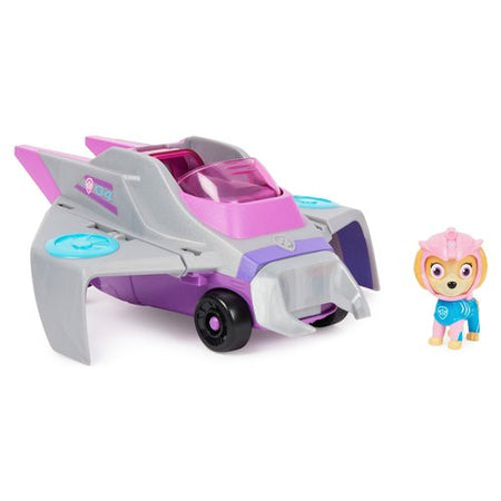 Skye con veicolo Aqua Pups Spin Master 6066141 PAW PATROL Grigio e Lil