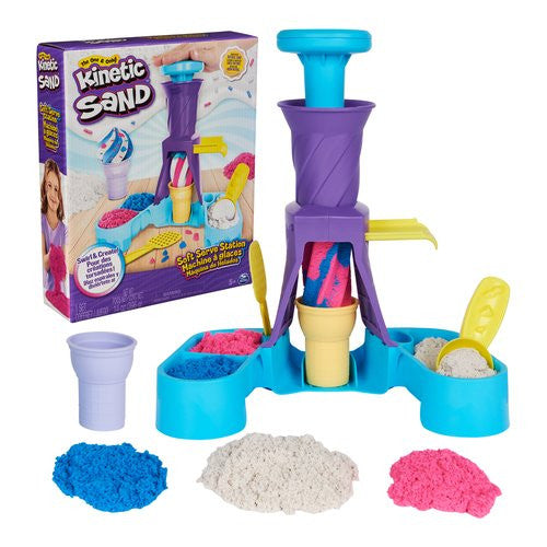 Sabbia creativa Spin Master 6068385 KINETIC SAND Gelateria Colorata