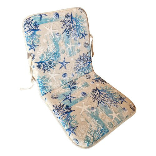 Cuscino basso Olibò Oceano azul