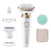 Epilatore Braun SES9 071 SILK EPIL 9 Flex 3in1 White e Gold