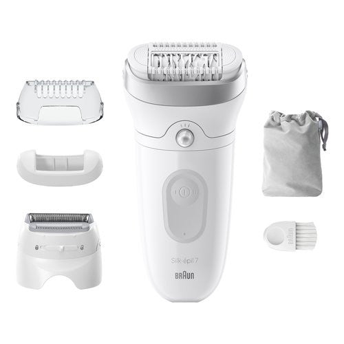 Epilatore Braun SE7 041 SILK EPIL 7 White e Grey