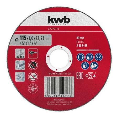 Disco taglio smerigliatrice Kwb 711711