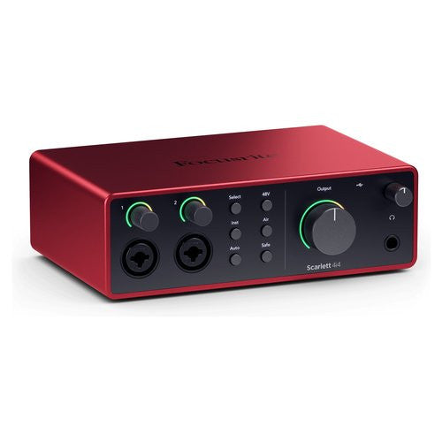Interfaccia audio Focusrite SCARLETT 4i4 Gen4 Red e Black