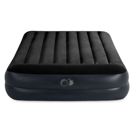 Materasso gonfiabile Intex 64124ND DURA BEAM Con pompa integrata Nero