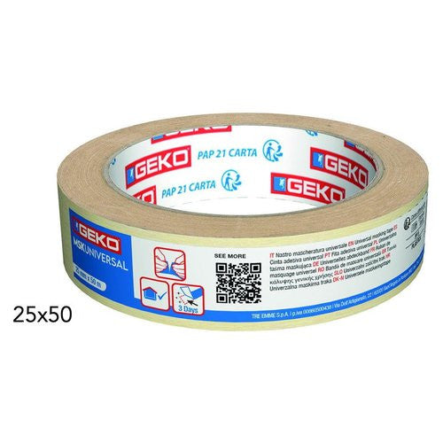 Nastro mascheratura Geko 21000 122 UNIVERSAL Beige