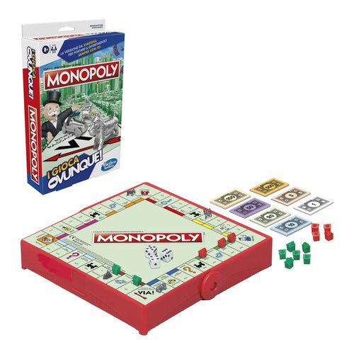Gioco viaggio Hasbro F8256IC0 MONOPOLY Travel
