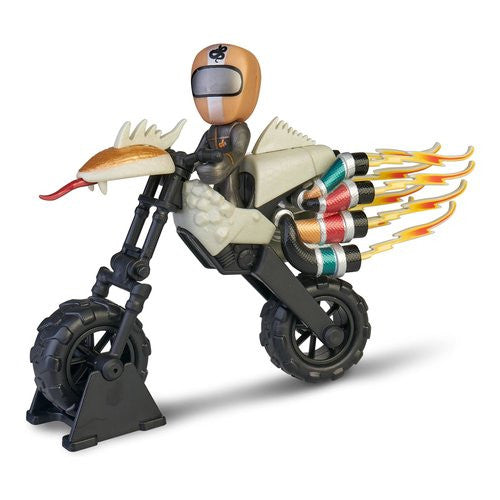 Moto con personaggio SWAP RIDERS Famosa WAP02000 Assortito