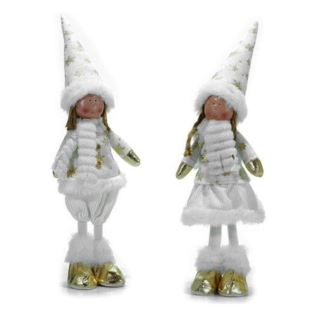 Bimbo in piedi bianco e oro General Trade 410211 Assortito