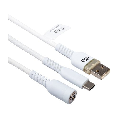 Cavo USB C Qubick ACP50007 PLAYSTATION 5 Play & Charge White