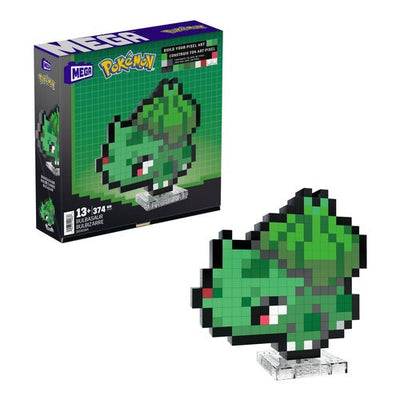 Pixel Art Bulbasaur Mega Bloks HTH75 POKÉMON