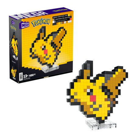 Pixel Art Pikachu Mega Bloks HTH74 POKÉMON