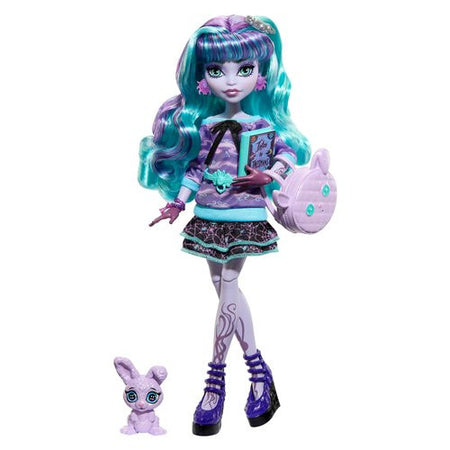 Bambola Mattel HLP87 MONSTER HIGH Twyla Creepover Party