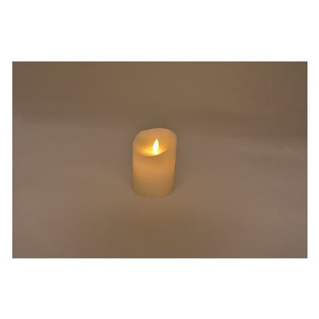 Candela led Pre Qu' Italia D2222 Fiamma con timer Cera avorio