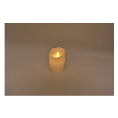 Candela led Pre Qu' Italia D2222 Fiamma con timer Cera avorio