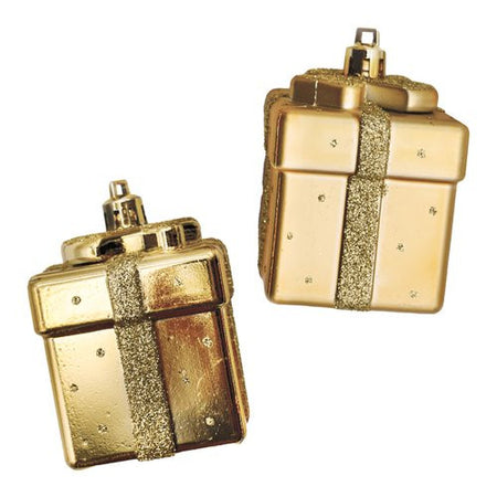 Decoro Pre Qu' Italia B5280 Set 2 Pacchetti Regalo Oro glitter Assorti