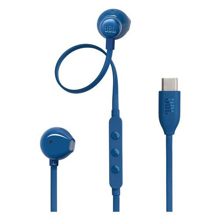 Auricolari microfono filo Jbl JBLT305BLU TUNE 305C Blue