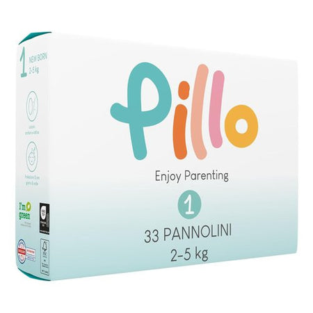 Pannolini Pillo 00212 ENJOY PARENTING Misura 1 Newborn