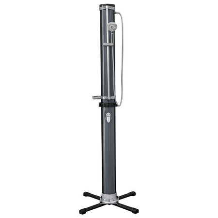 Doccia giardino Bestway 58696 SolarFlow serbatoio 35 lt Nero e Cromo