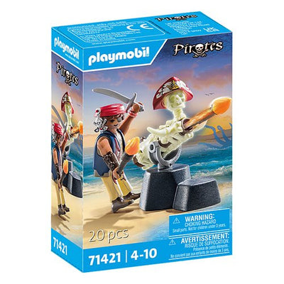 Pirata con cannone Playmobil 71421 PIRATES