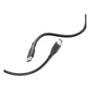 Cavo USB C Cellular Line USBDATASOFTC2CK SOFT CABLE Antigroviglio Blac