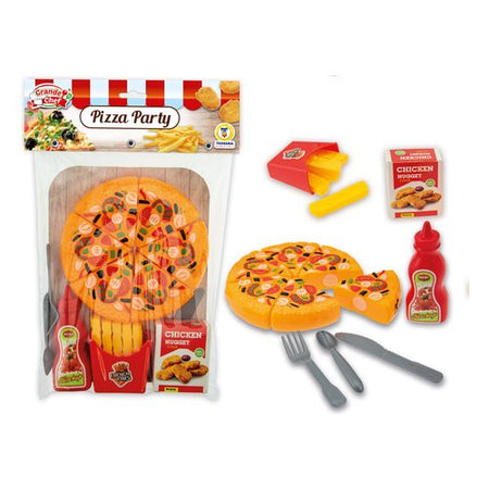 Playset Set Pizza Party Teorema 68041 GRANDE CHEF Assortito