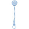 Porta succhietto Chicco 00004084210000 Clip con Catenella Azzurro