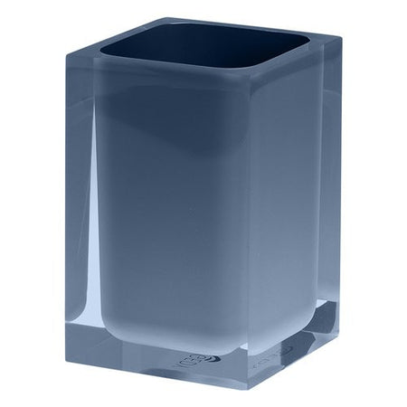 Bicchiere porta spazzolino Gedy RA98 65 RAINBOW Blu petrolio