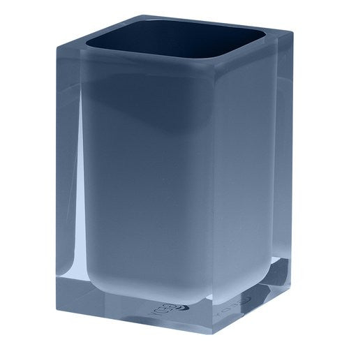 Bicchiere porta spazzolino Gedy RA98 65 RAINBOW Blu petrolio