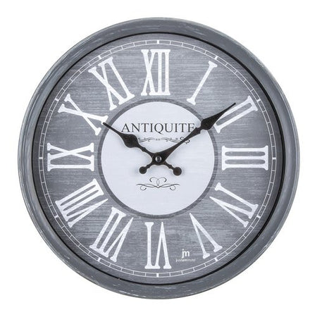 Orologio da parete Lowell 00887TG JUSTAMINUTE Grigio anticato